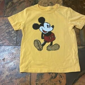 Boys Mickey sequin shirt